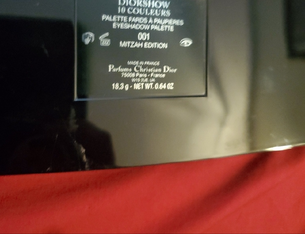 Dior Diorshow Mitzah Edition Eyeshadow Palette 10 Colors - Picture 12 of 14